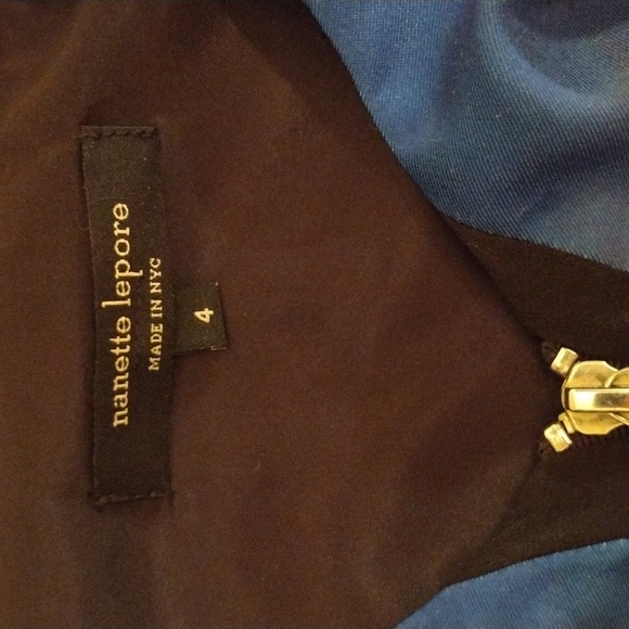 VTG NANETTE LEPORE Floral Print Peplum Zip-Up Vest, Size 4, Multicolored - Picture 6 of 8